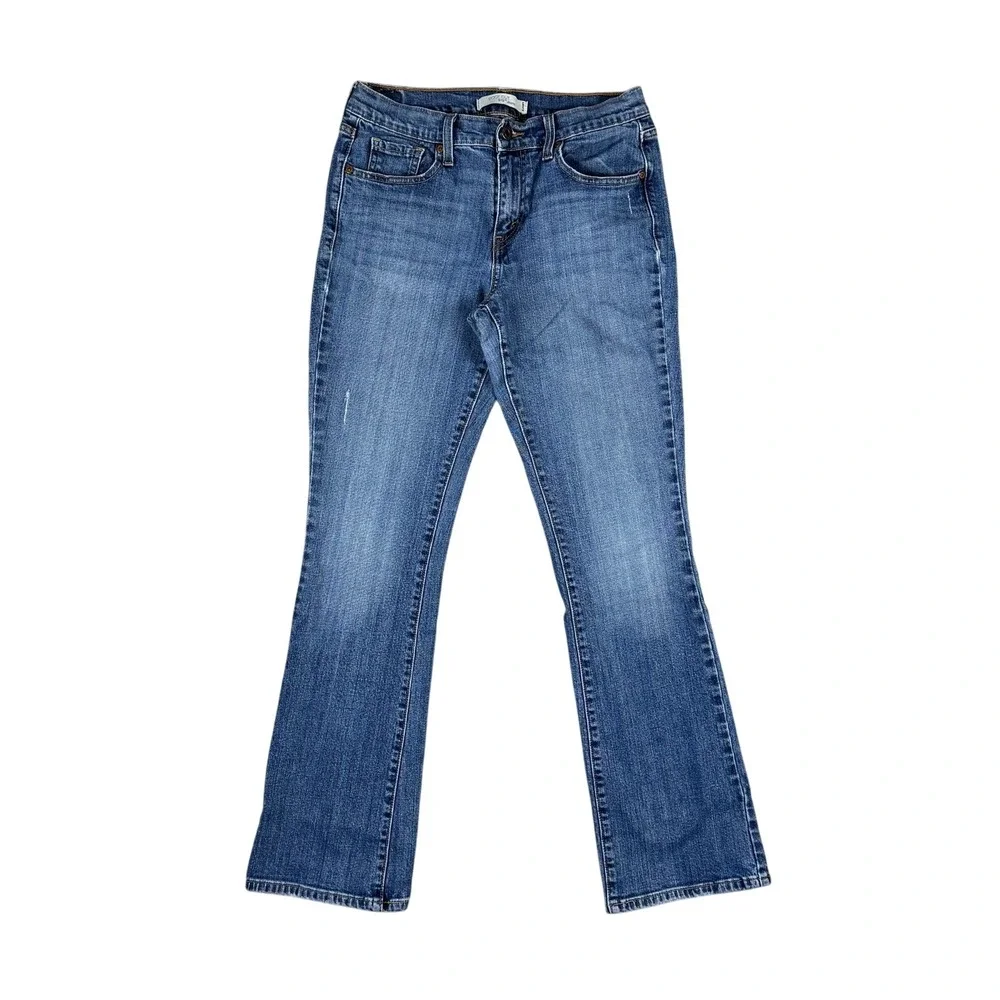 Levi's 515‎ Women's Bootcut Jeans Size 6M Blue Denim Flap Pocket Y2K Revival